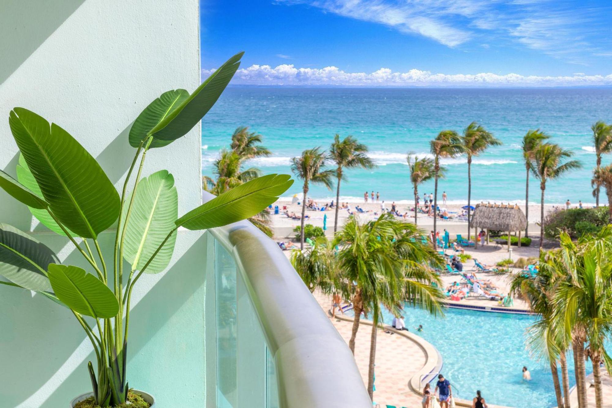 Modern 1 Bdr Oceanview With Direct Beach Access! Голливуд Экстерьер фото